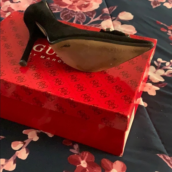 Guess heels with rhinestones on front - Picture 2 of 3